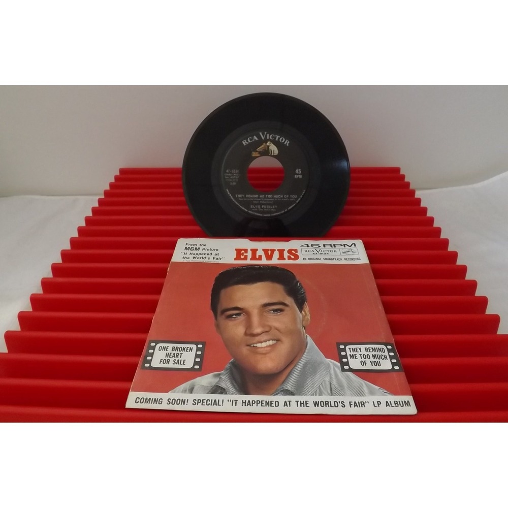 RCA Victor 45 Vinyl LP Record Elvis Presley  -See Description for Details